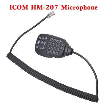 ICOM HM-207 digitálny mikrofón mobilný IC-2730E Mobilný telefón, ID-5100E Mobilného telefónu, mikrofón Echo displej mobilného telefónu