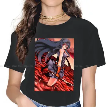Akame ga zabíjať Ženy Košele Akame ga ZABIŤ Japonské Anime Night Raid Nadrozmerné T-shirt Harajuku Vintage Zena Top
